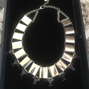 Black and Gold Adjustable Egyptian Necklace